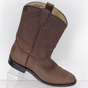 BOTAS JACA Western Boots Mens 25EE (US 6) #1050